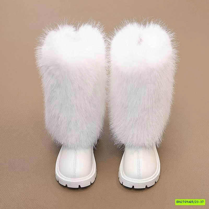 BOOT NGANG GỐI PHỦ LÔNG THỎ SANG CHẢNH