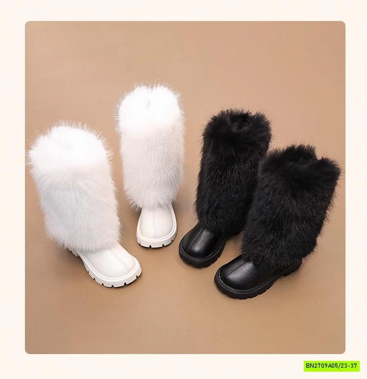 BOOT NGANG GỐI PHỦ LÔNG THỎ SANG CHẢNH