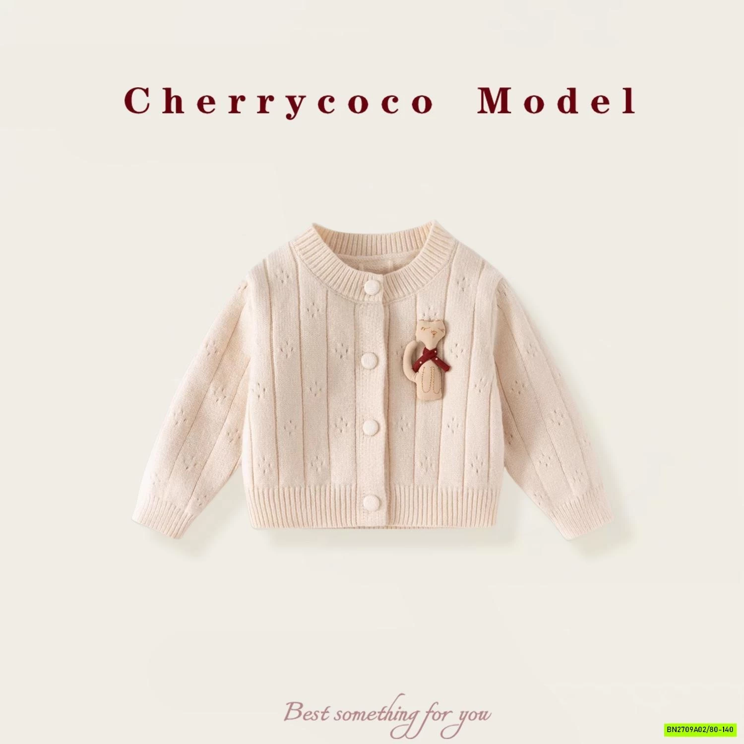 SÉT VÁY TẦNG CỔ SEN + CARDIGAN CHERRYCOCO