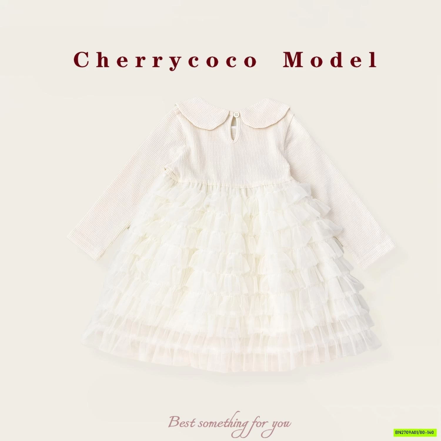 SET VÁY PHỐI TUTU KÈM CARDIGAN CHERRYCOCO