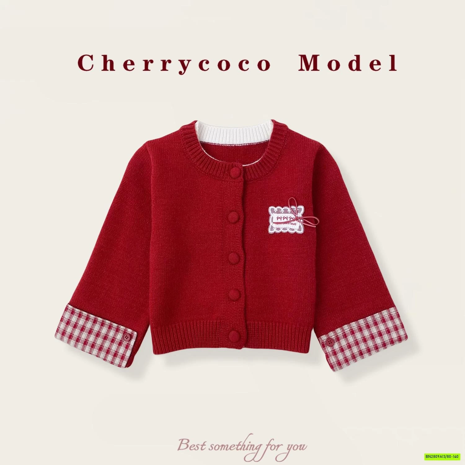 SÉT CARIGAN + CV ĐỎ CHERRYCOCO