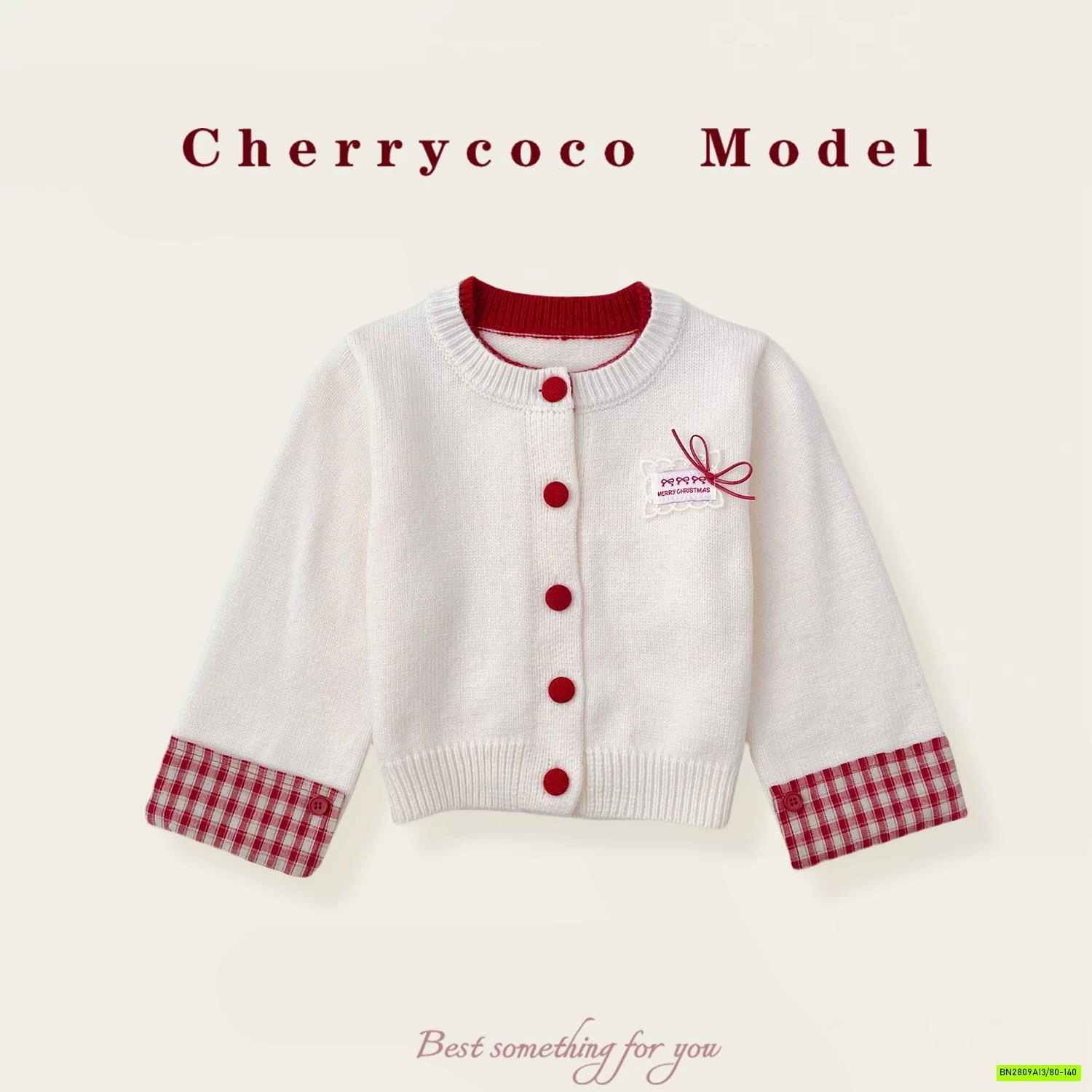 SÉT CARIGAN + CV ĐỎ CHERRYCOCO