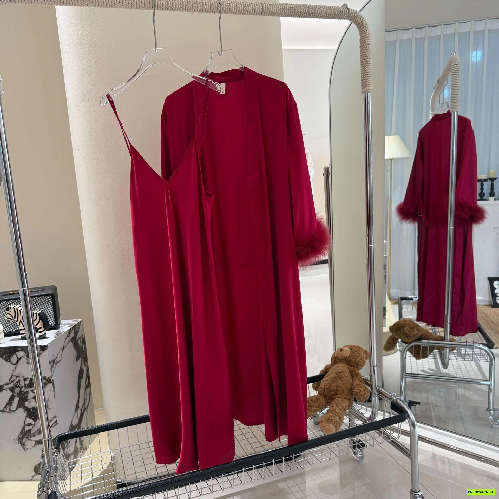 VÁY NGỦ LỤA 2 CHI TIẾT