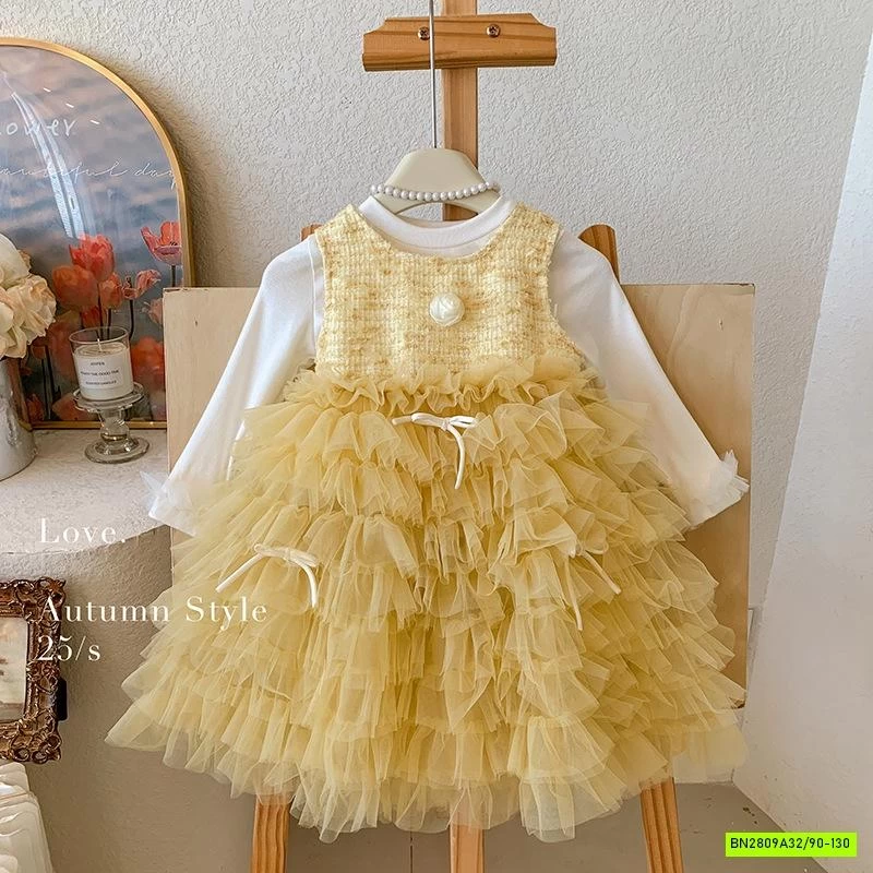 ĐẦM CÔNG CHÚA PHỐI REN