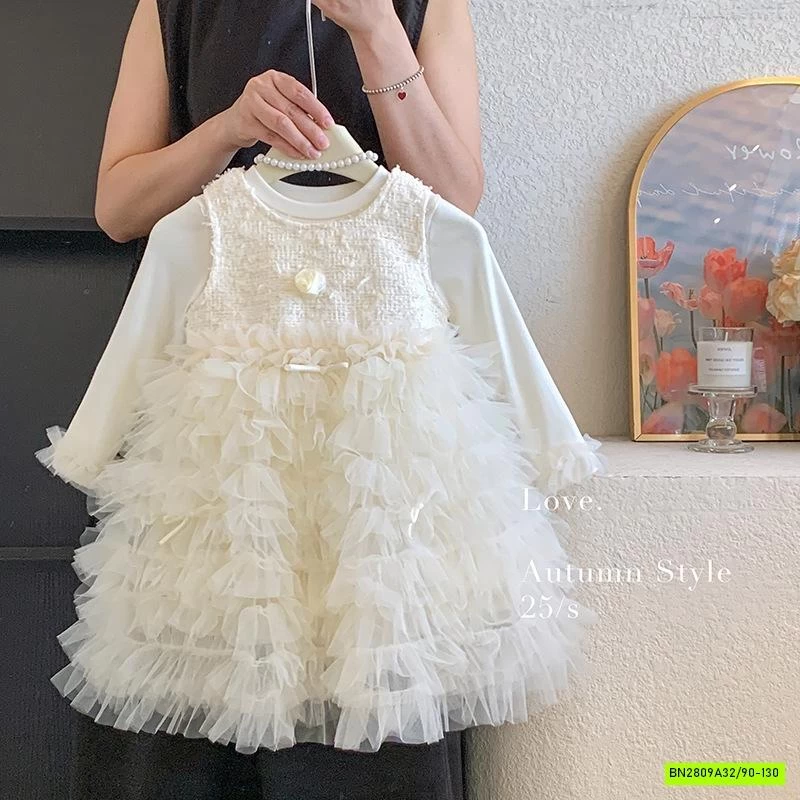 ĐẦM CÔNG CHÚA PHỐI REN