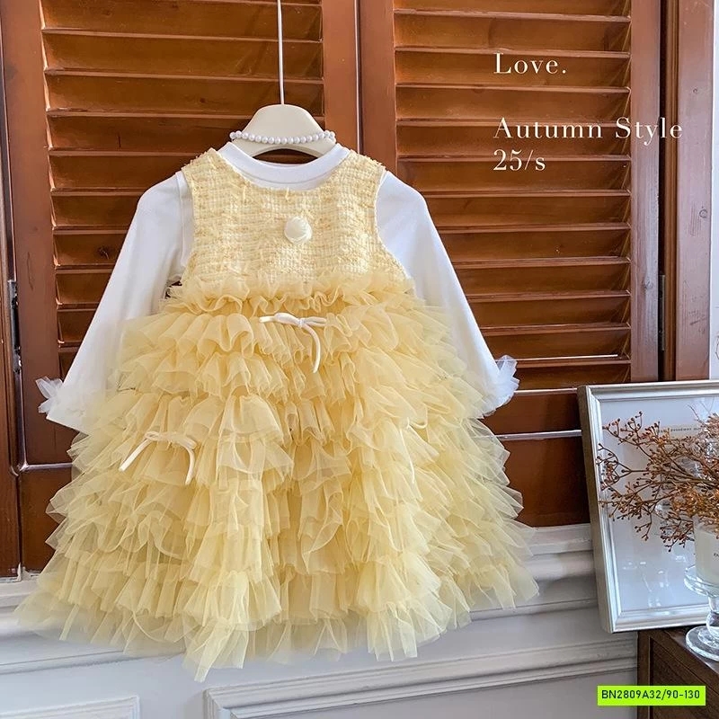 ĐẦM CÔNG CHÚA PHỐI REN