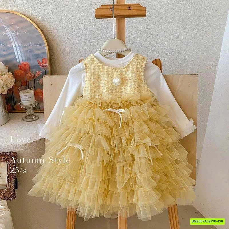 ĐẦM CÔNG CHÚA PHỐI REN