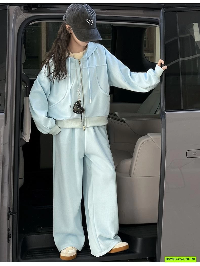 SÉT NỈ ÁO KHOÁC TRƠN MÀU SZ ĐẠI