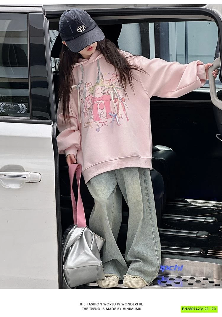 HOODIE NỈ HỒNG SZ ĐẠI