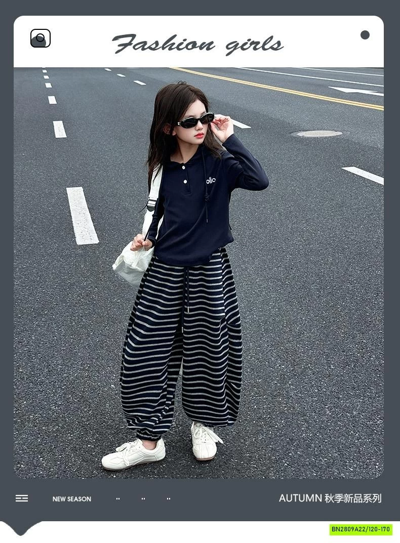 SÉT ÁO KHOÁC QUẦN BOM KẺ SZ ĐẠI