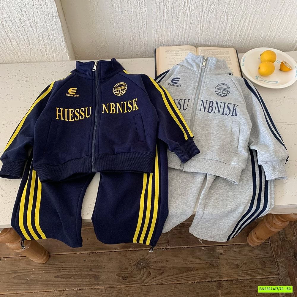 SÉT THỂ THAO PHỐI SỌC ÁO KHOÁC X.S.TONGPIN