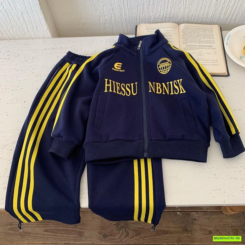 SÉT THỂ THAO PHỐI SỌC ÁO KHOÁC X.S.TONGPIN