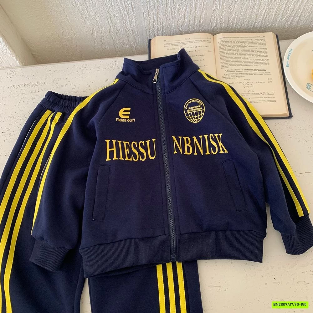 SÉT THỂ THAO PHỐI SỌC ÁO KHOÁC X.S.TONGPIN