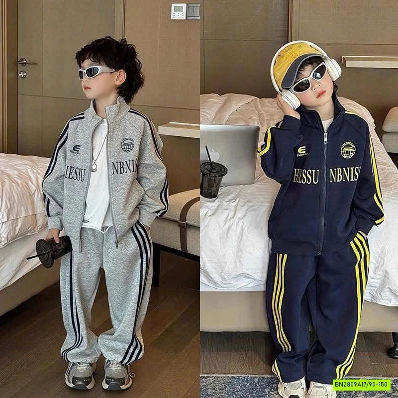 SÉT THỂ THAO PHỐI SỌC ÁO KHOÁC X.S.TONGPIN