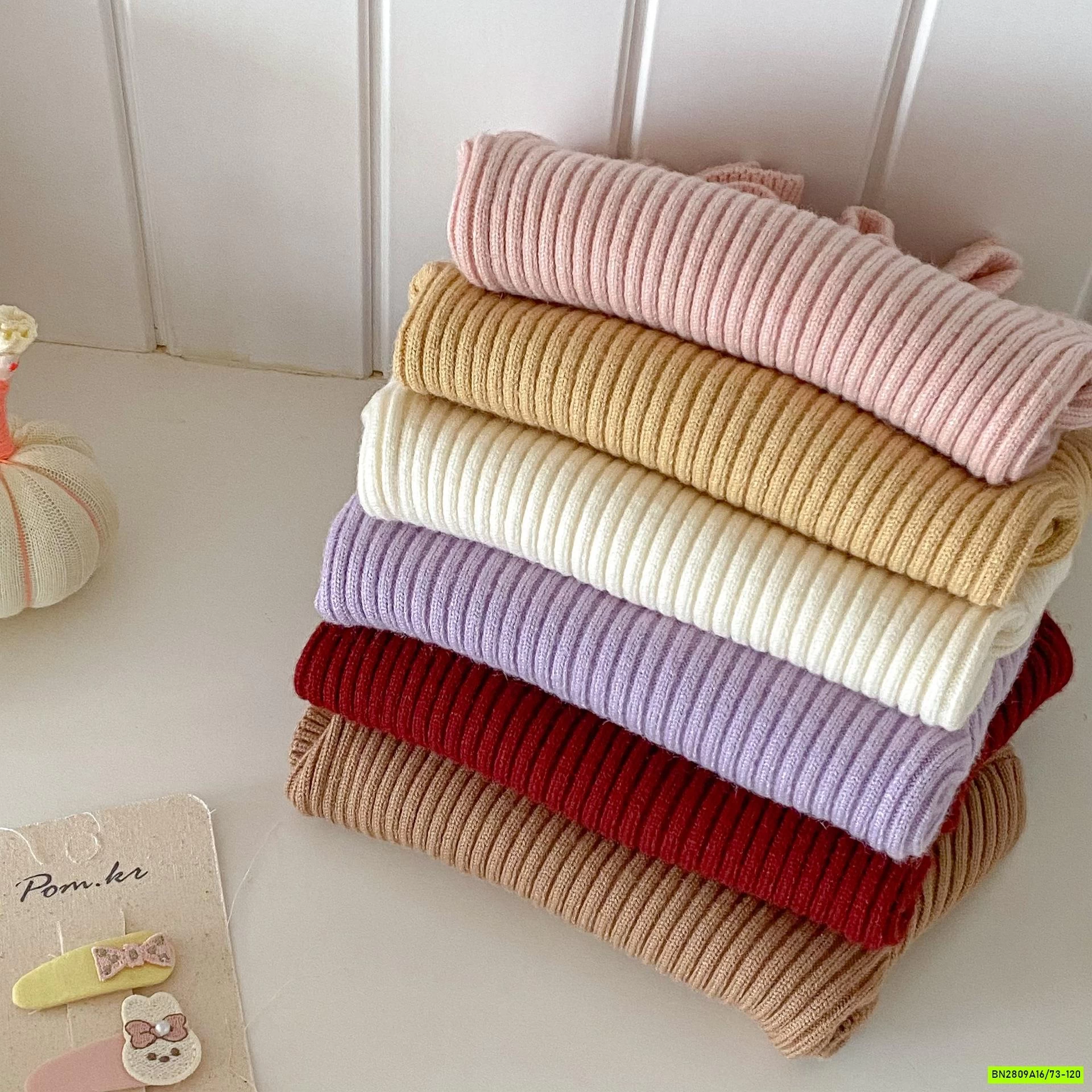 ÁO LEN GÂN CỔ BÈO SZ NHÍ