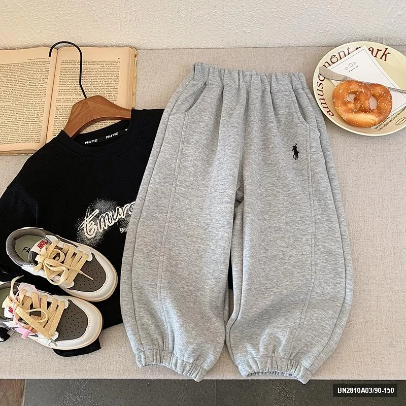 QUẦN NỈ BO GẤU LOGO NGỰA