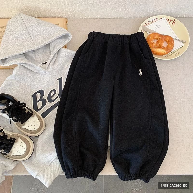 QUẦN NỈ BO GẤU LOGO NGỰA