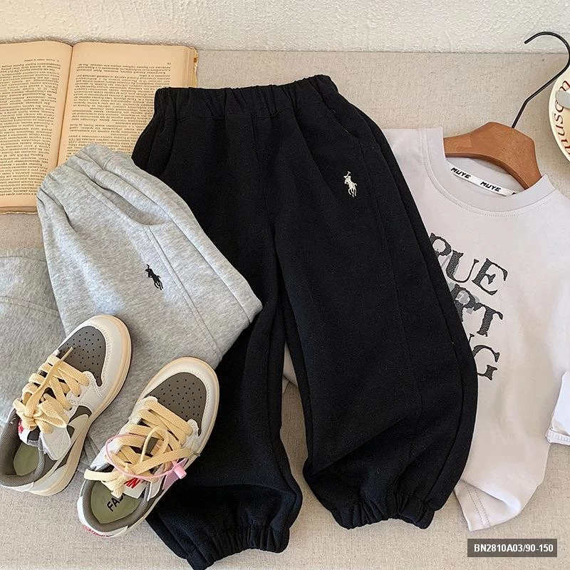 QUẦN NỈ BO GẤU LOGO NGỰA