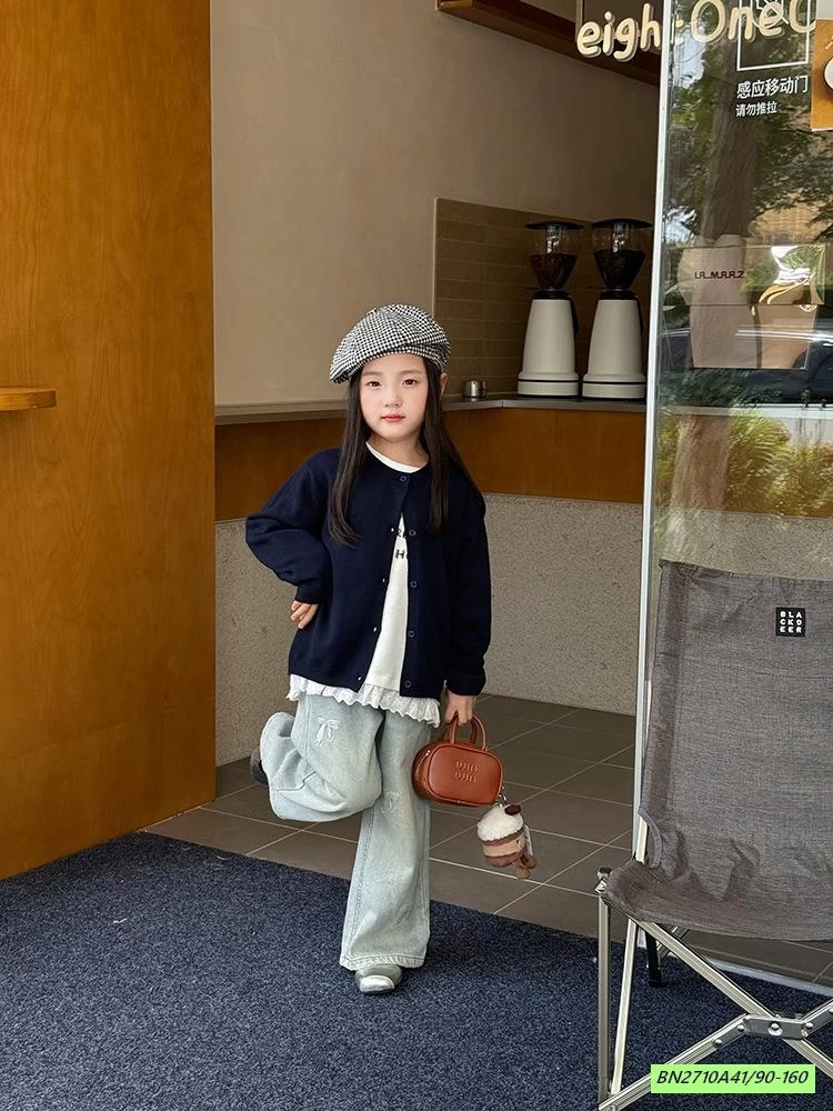 CARDIGAN TRƠN MÀU 25F079 AMBB