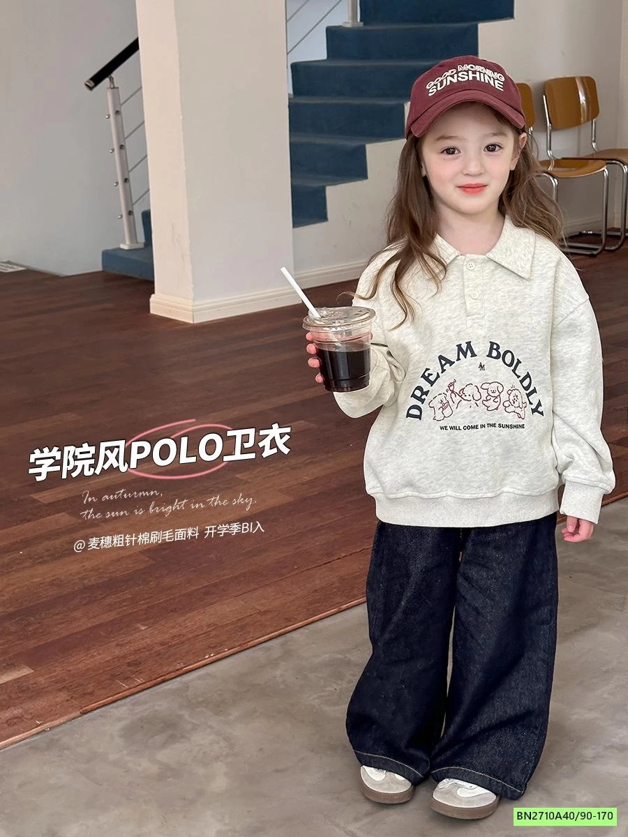 ÁO NỈ POLO 24X033 AMBB