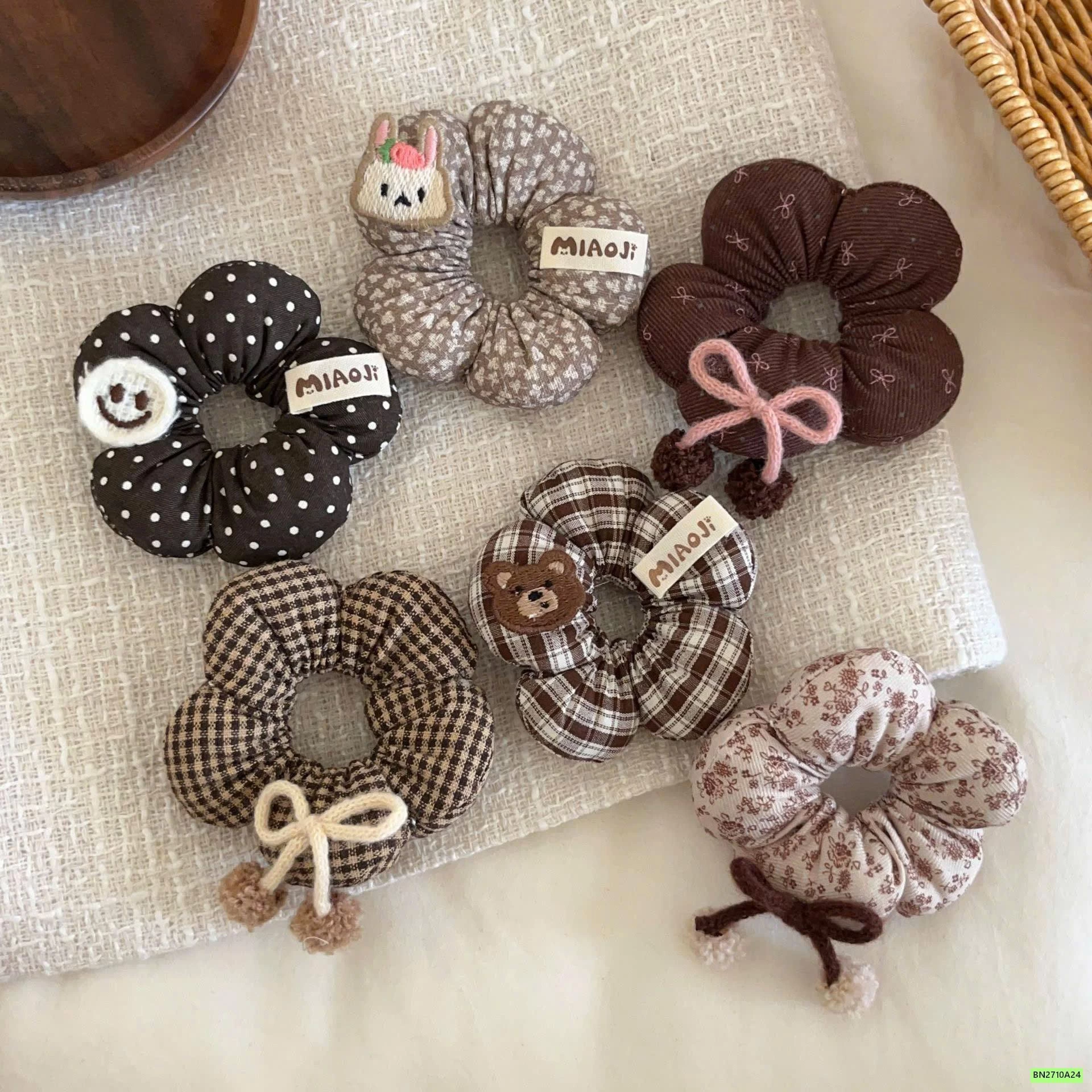 COMBO 6 BUỘC TÓC VINTAGE