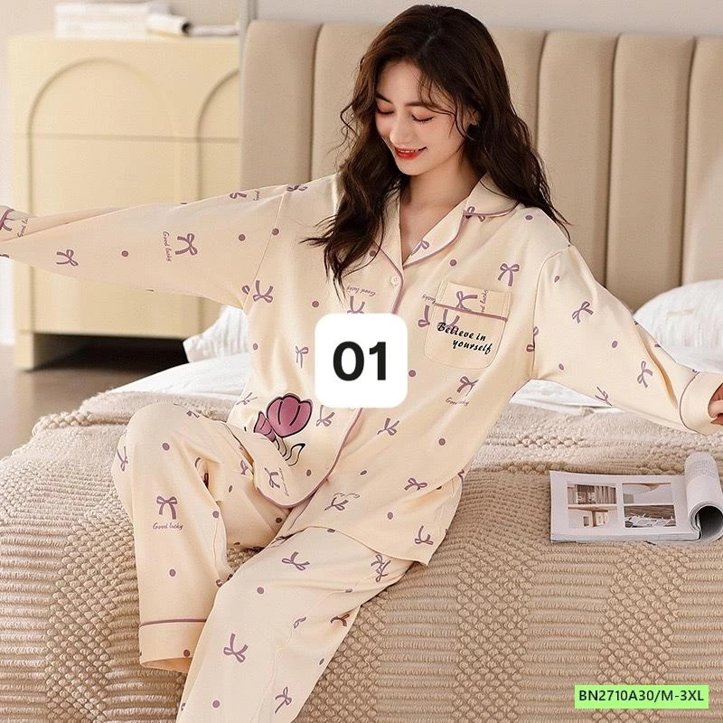 PIZAMA COTTON CAO CẤP
