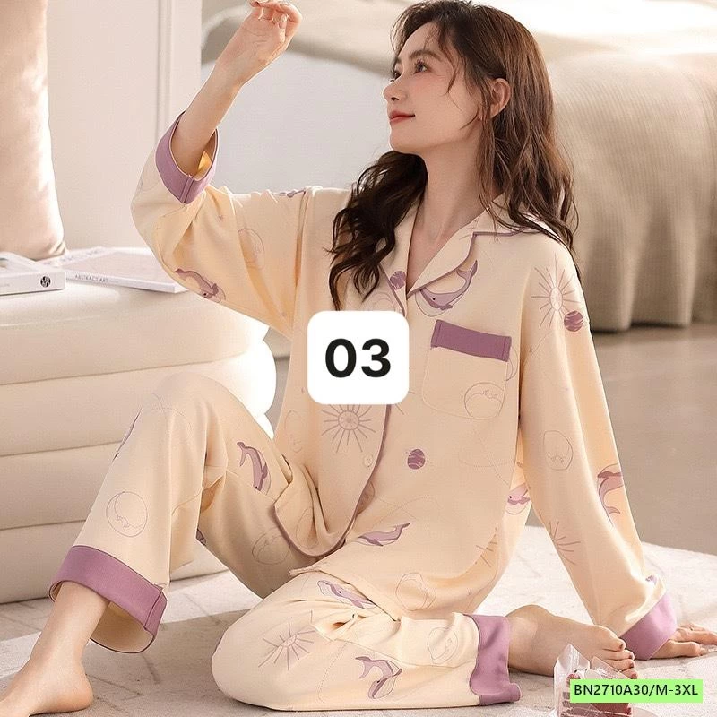 PIZAMA COTTON CAO CẤP