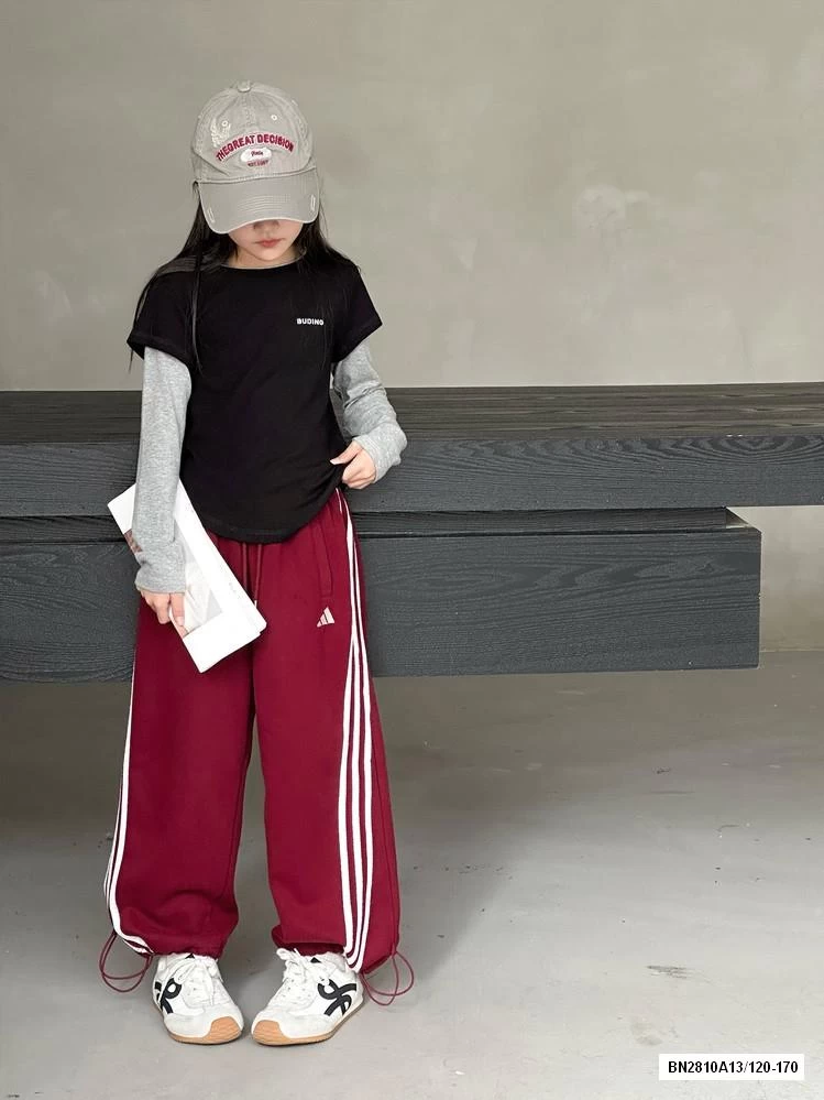 JOGGER NỈ SUÔNG 3 SỌC SZ ĐẠI