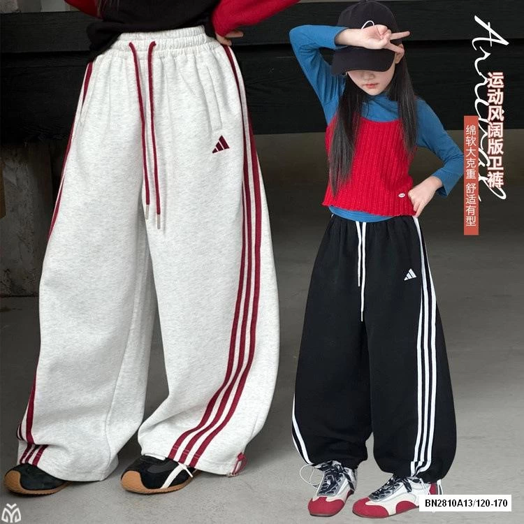 JOGGER NỈ SUÔNG 3 SỌC SZ ĐẠI