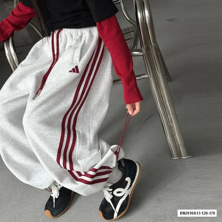 JOGGER NỈ SUÔNG 3 SỌC SZ ĐẠI