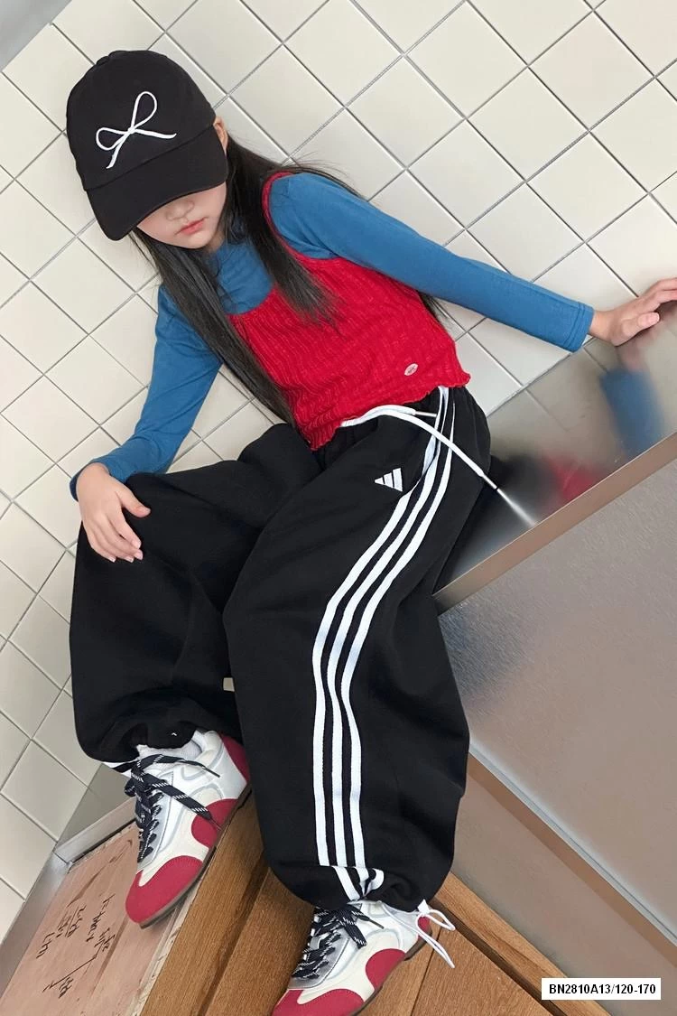 JOGGER NỈ SUÔNG 3 SỌC SZ ĐẠI