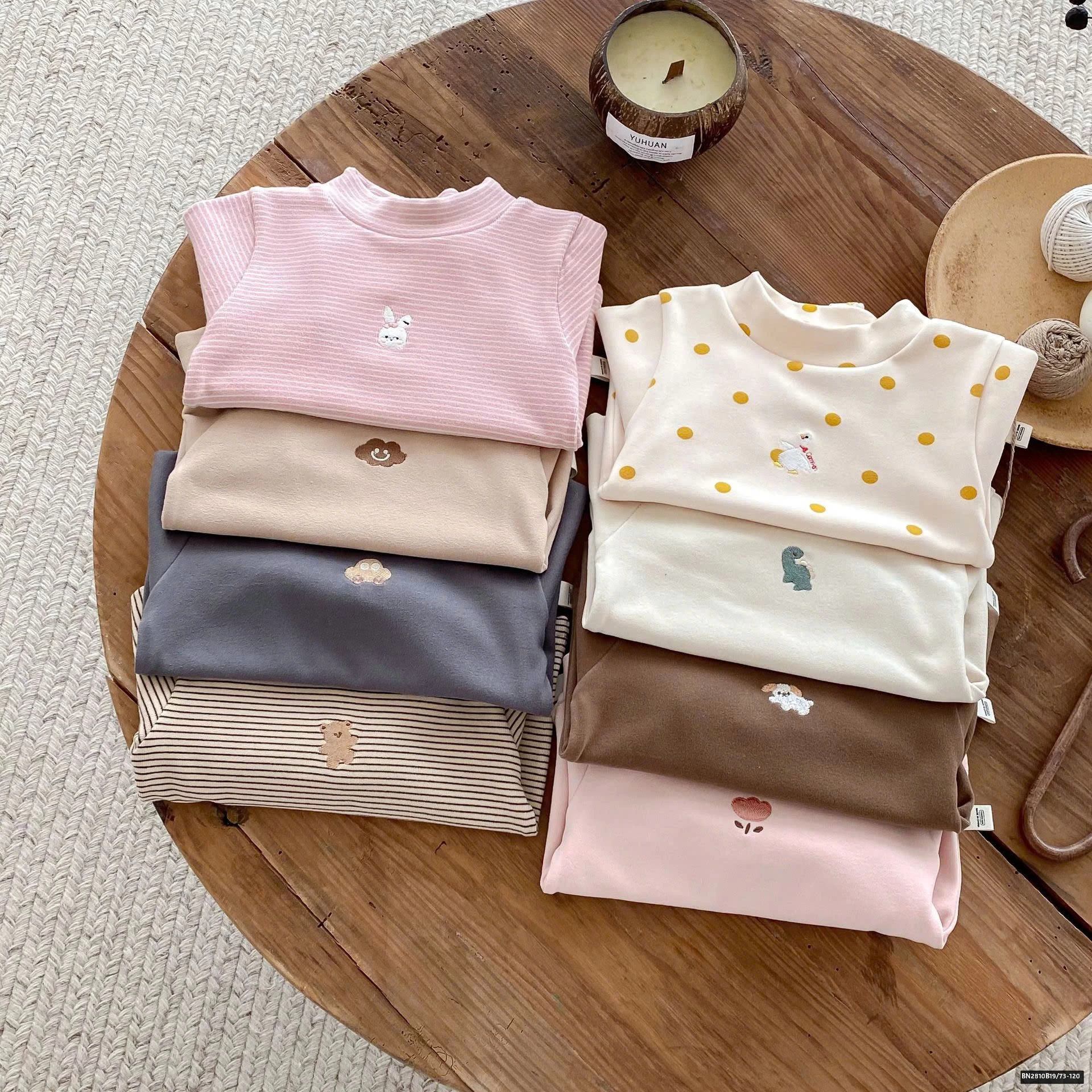 ÁO COTTTON GIỮ NHIỆT NHÍ