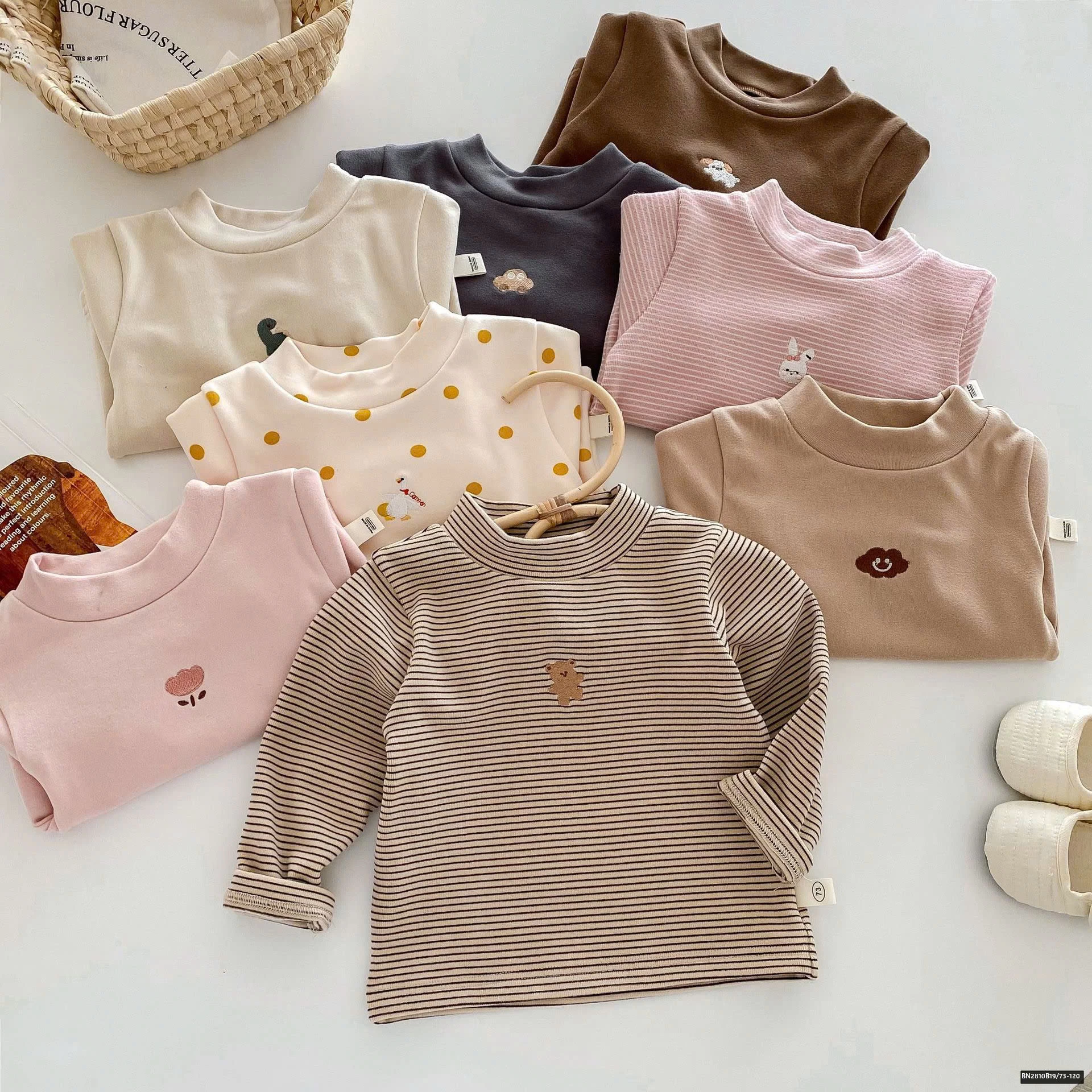 ÁO COTTTON GIỮ NHIỆT NHÍ