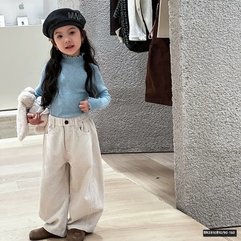 ÁO LEN TRƠN VIỀN BÈO  AMBB 25G092