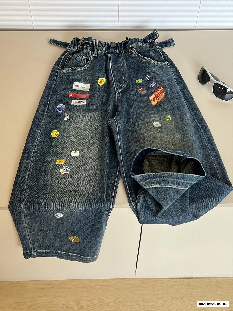 JEANS SUÔNG IN HÌNH SNIDOLS
