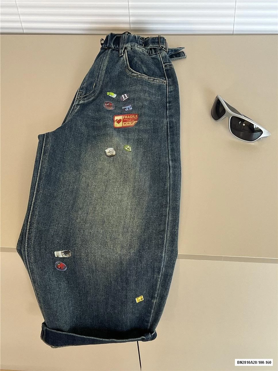 JEANS SUÔNG IN HÌNH SNIDOLS