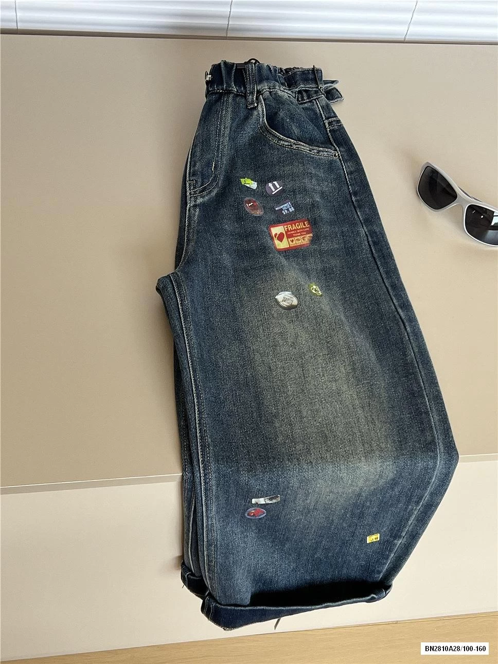 JEANS SUÔNG IN HÌNH SNIDOLS