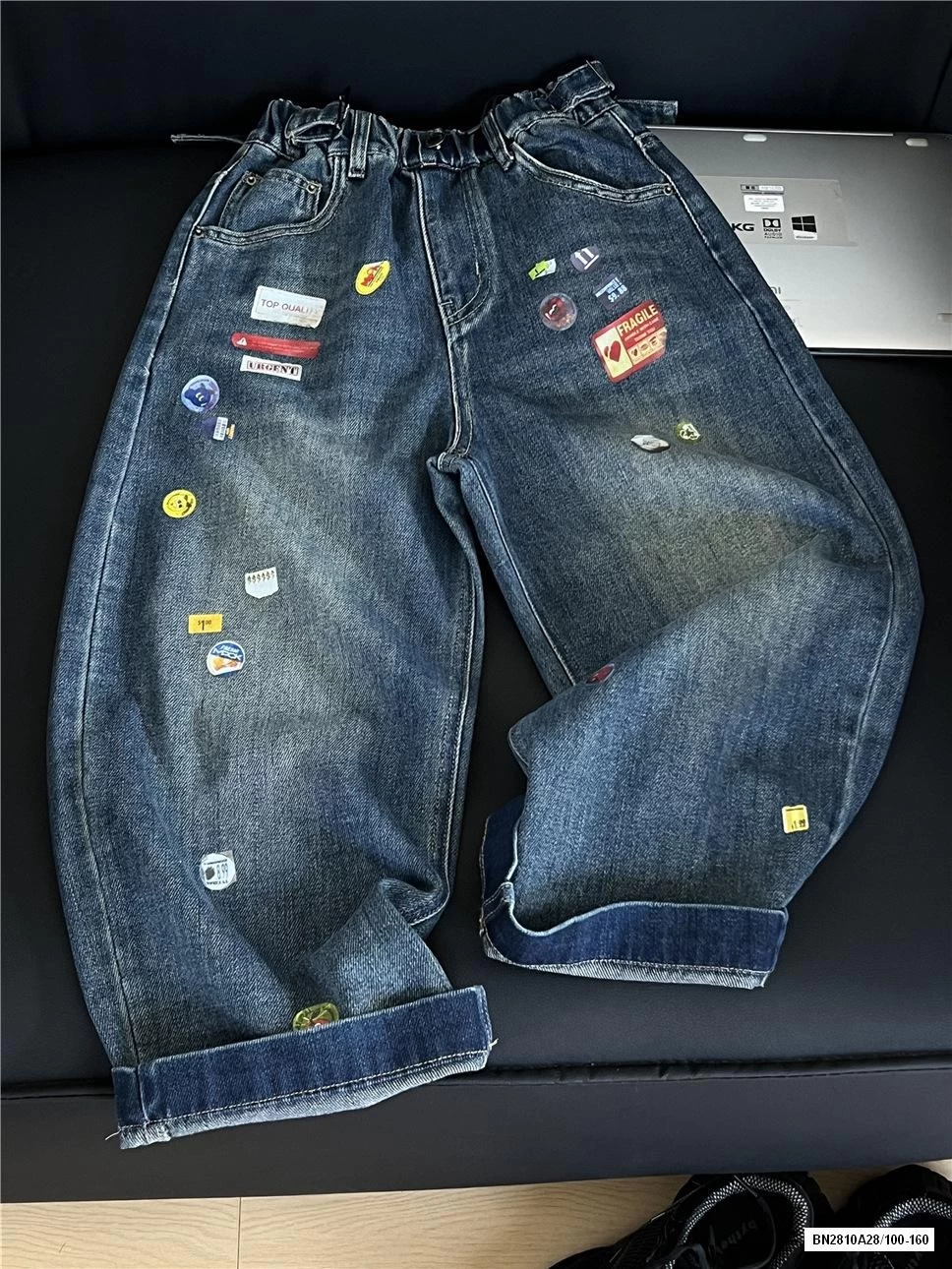 JEANS SUÔNG IN HÌNH SNIDOLS