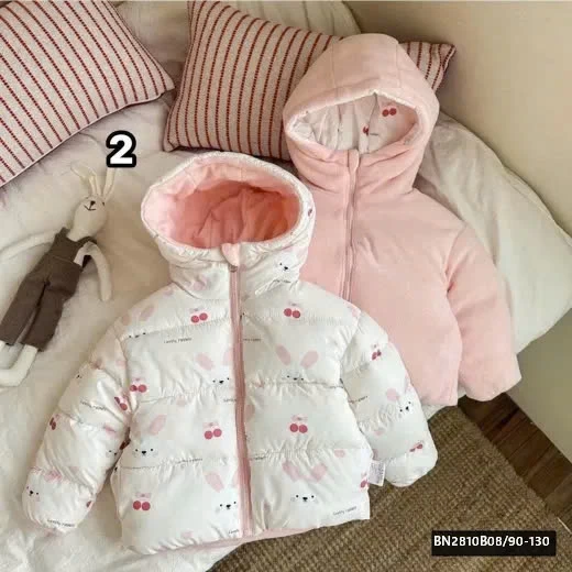 ÁO KHOÁC TRẺ EM 2 MẶT – SIÊU ẤM, SIÊU TIỆN LỢI