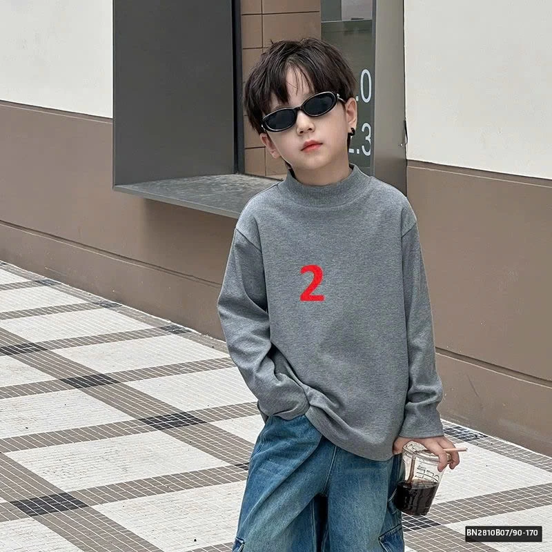 ÁO GIỮ NHIỆT TRƠN MÀU AMBB  24Y101