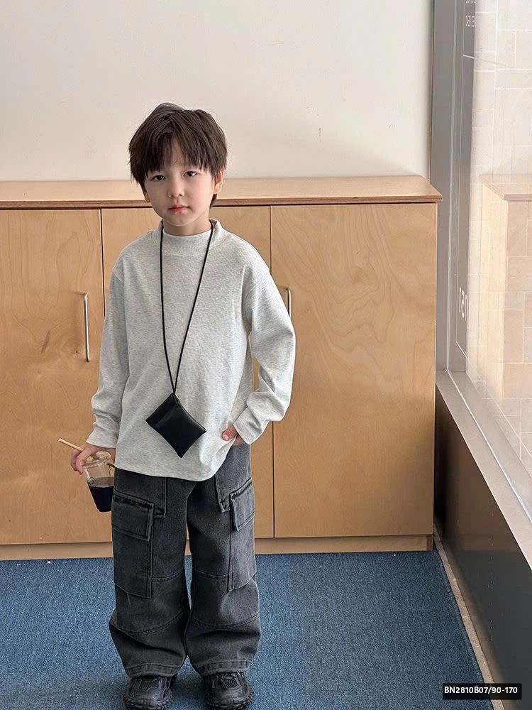 ÁO GIỮ NHIỆT TRƠN MÀU AMBB  24Y101