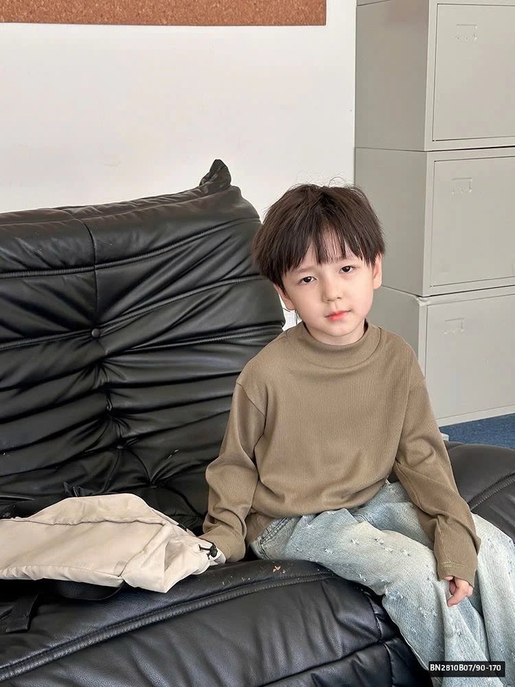 ÁO GIỮ NHIỆT TRƠN MÀU AMBB  24Y101