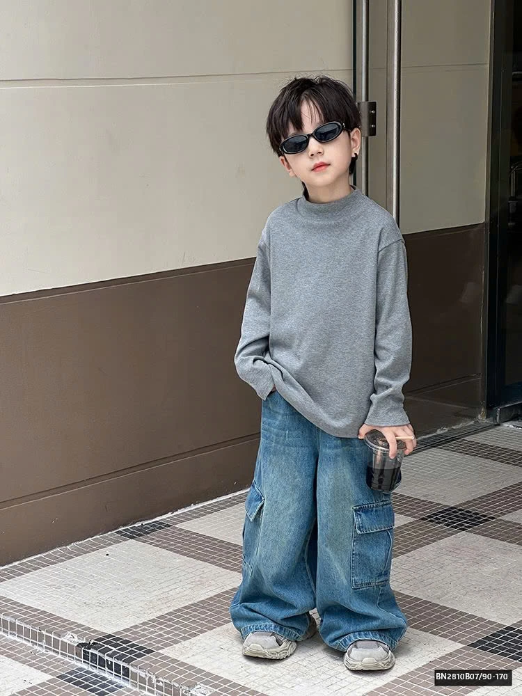 ÁO GIỮ NHIỆT TRƠN MÀU AMBB  24Y101