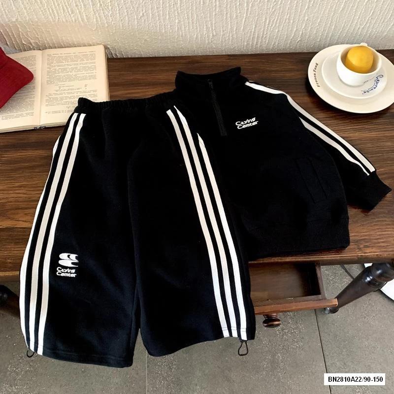 SÉT NỈ THỂ THAO PHỐI SỌC