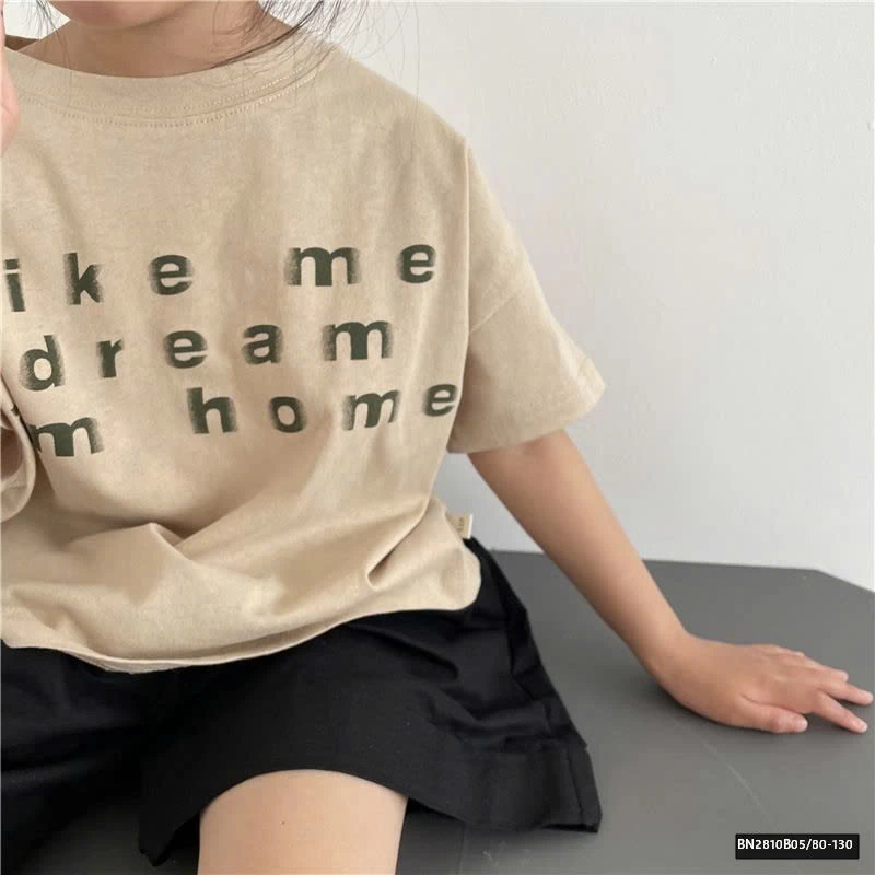 ÁO THUN NGĂN TAY IN CHỮ