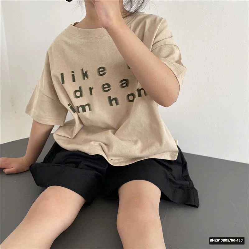 ÁO THUN NGĂN TAY IN CHỮ