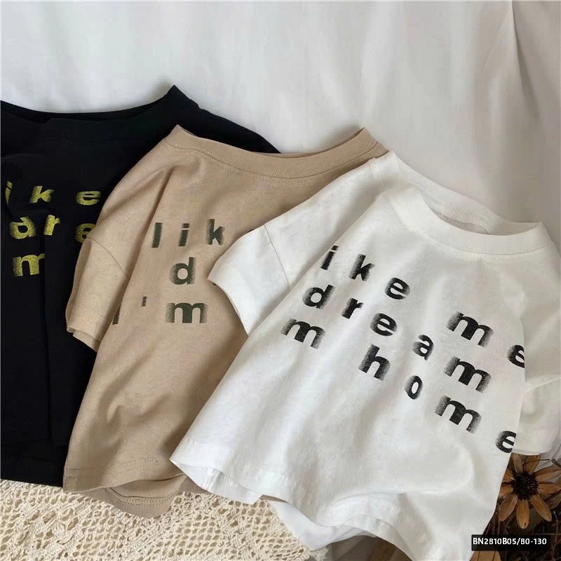 ÁO THUN NGĂN TAY IN CHỮ