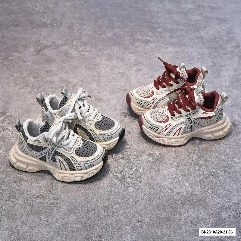 GIÀY SNEAKER PHỐI MÀU DÂY CÁ TÍNH