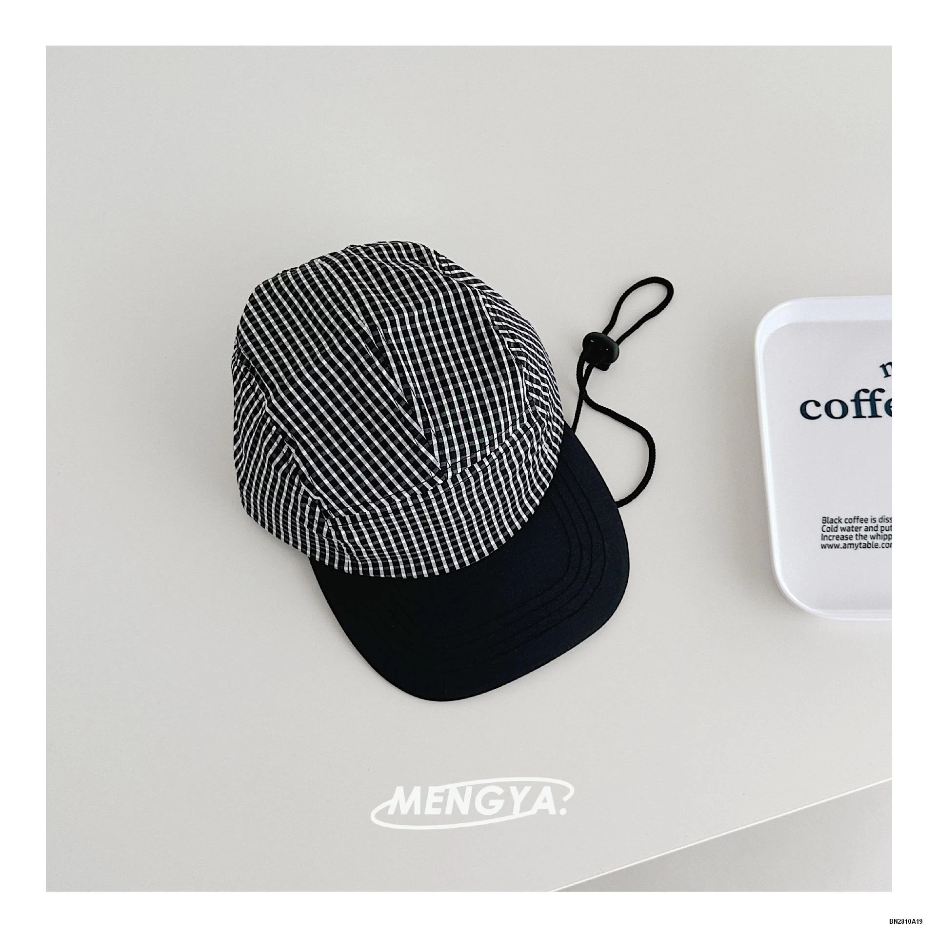 MŨ KẾT CARO TÁN RỘNG