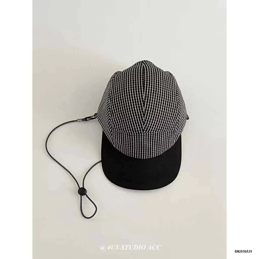 MŨ KẾT CARO TÁN RỘNG